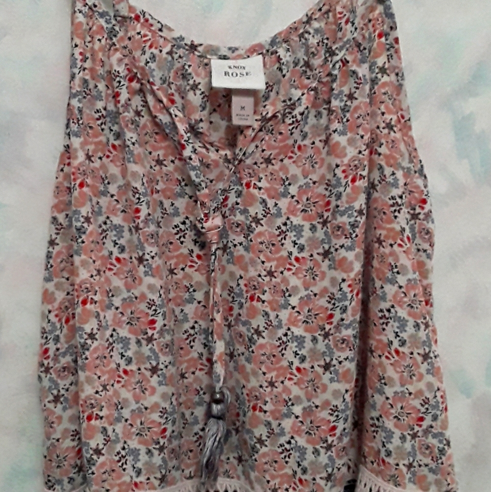 Knox Rose Floral Print Tank Top